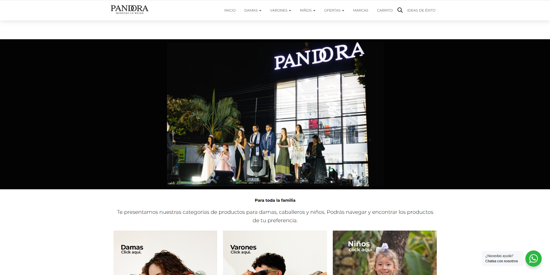 Pandora store
